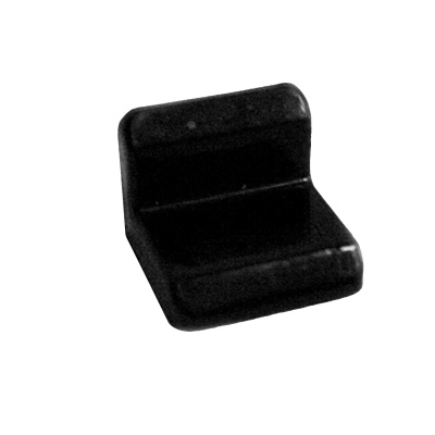 Навес мебельный регулируемый,1,2мм метал/пластик 250ком/уп Черный